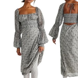 COPY - FREE PEOPLE- Aglow Midi Dress